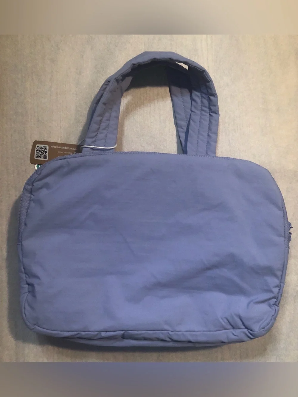 Bagsmart Quilted Lavender Crush Makeup Bag Case NWT